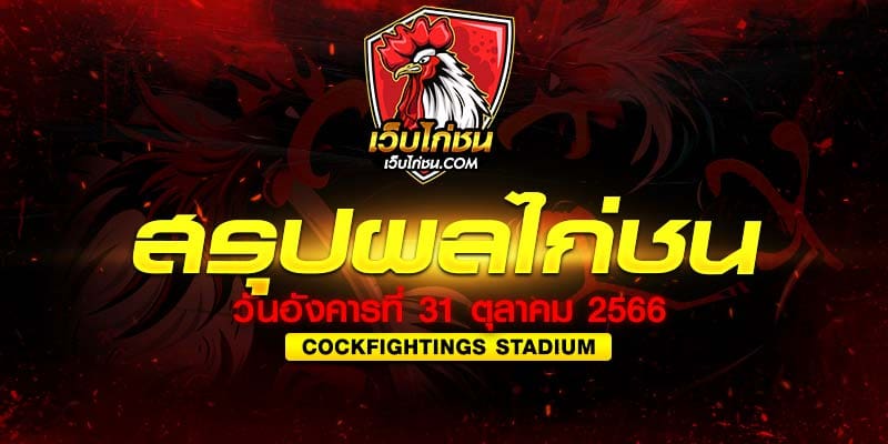 สรุปผลไก่ชน