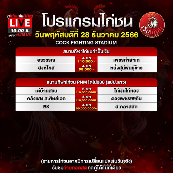 ไก่ชนทีเด็ด