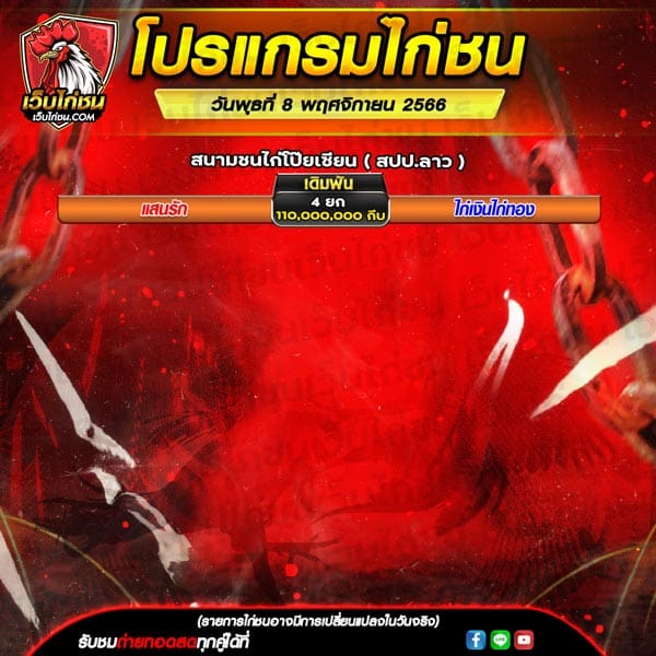 โปรแกรมไก่ชน
